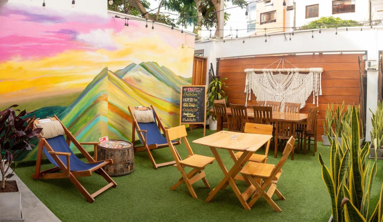 Rainbow Hostel Лима Экстерьер фото